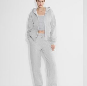 Aritzia Zip Sweatshirt Perfect Fit